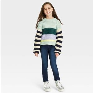 Cat & Jack Girl’s Crewneck Sweater (NWT)
